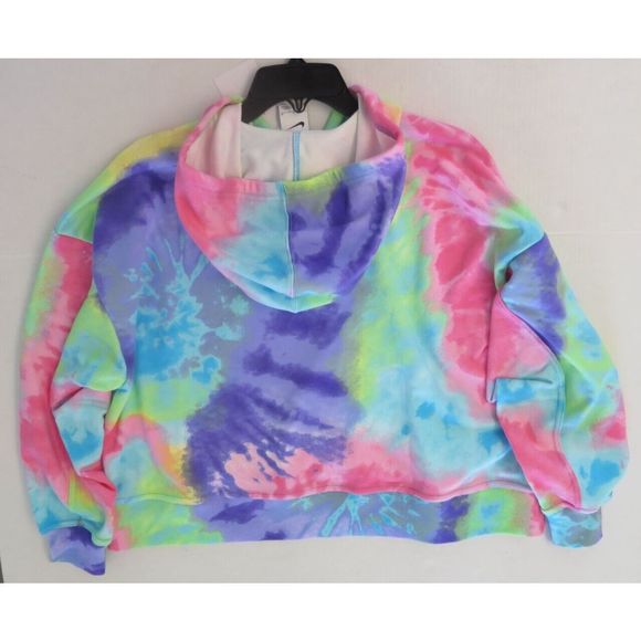 Nike DR8155 658 Women's Sz L Multi Tie Dye French Terry Training Hoodie $65 - Picture 6 of 6